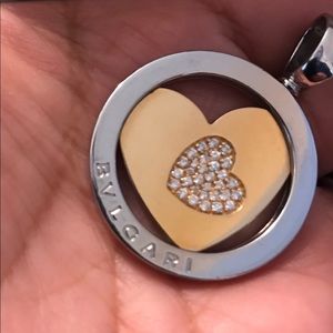 BVLGARI  Heart Pendant 18K Yellow Gold. AUTHENTIC!